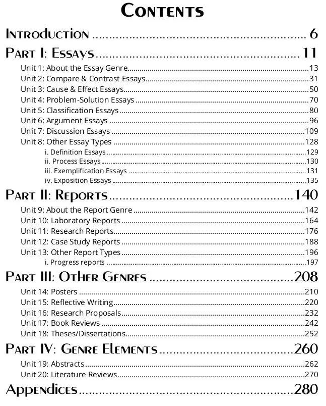 contents